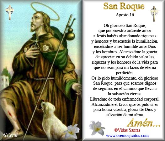 La devoción a San Roque: El Santo de los Perros y su oración