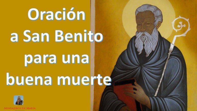 La poderosa oración de la buena muerte según San Benito: encuentra paz y protección