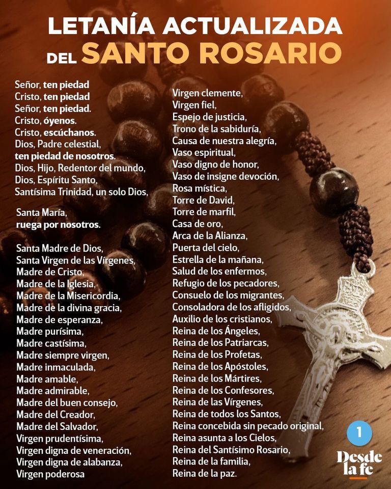 Letanías del Santo Rosario Actualizadas: Una manera renovada de rezar