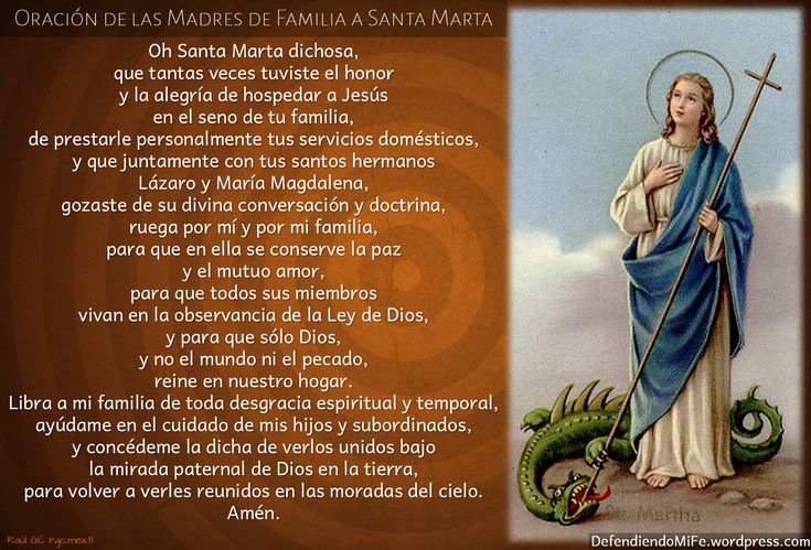 Oración a Santa Marta: Invocaciones diarias para bendiciones y protección
